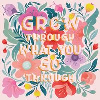 Galison Grow Through What You Go Through - obrázek puzzlí