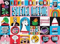 Galison Life Before Social Media - obrázek puzzlí