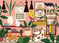 Galison Love Lives Here - obrázek puzzlí