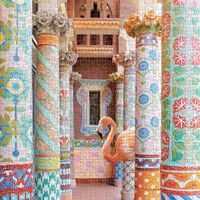 Galison Mosaic Hall - puzzle image