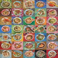 Galison Noodles for Lunch - puzzle image