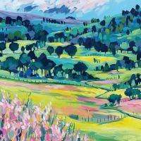 Galison Painted Hills - puzzle image