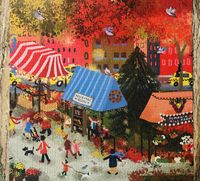 Galison Perfect Market Day - puzzle image