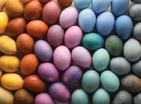 Galison Prismatic Eggs - puzzle image