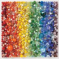 Galison Rainbow Marbles - puzzle image