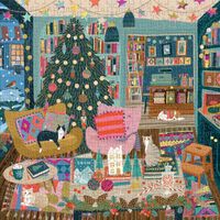 Galison Season's Readings - puzzle image