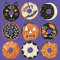 Galison Spooky Treats - puzzle image