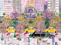 Galison Spring on Avenue Park - Puzzlebild
