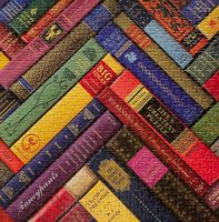 Galison Vintage Library - Puzzlebild