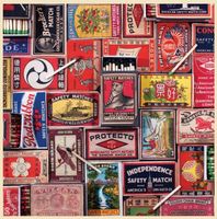 Galison Vintage Matchboxes - puzzle image