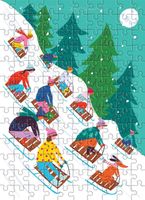 Galison Winter Sledding - obrázek puzzlí
