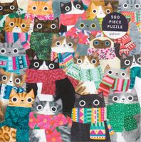 Galison Wintry Cats - obrázek puzzlí