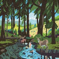 Galison Woodland Pass - puzzle image