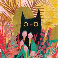 Genuine Fred Black Cat - puzzle image