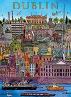 Gibsons Dublin Cityscape - puzzle image