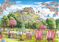 Gibsons Edinburgh - Princes Street Gardens - puzzle image