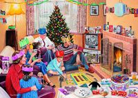 Gibsons Magic of Christmas - The Queen's Speech - puzzle image