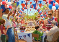 Gibsons Royal Celebrations: Street Party - puzzle image