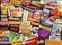 Gibsons 1970s Sweet Memories - puzzle image
