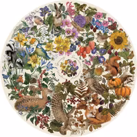 Gibsons The Art File: Nature's Seasons - puzzle image