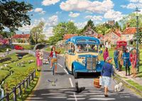 Gibsons The Country Bus: Village Bus Stop - obrázek puzzlí