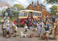 Gibsons The Evacuees: Leaving Home - obrázek puzzlí