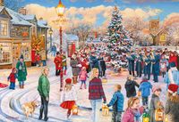 Gibsons Village Celebrations - Christmas - obrázek puzzlí