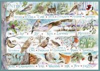 Gibsons Woodland Seasons - Winter - puzzle image