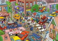 Goliath That's Life - Traffic Jam - puzzle image