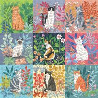 Good Puzzle Co. Cats and Flowers - puzzle image