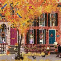 Good Puzzle Co. Fall in the Neighborhood - obrázek puzzlí