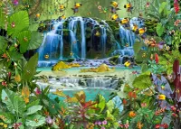 Grafika Cascade - imagen del puzzle