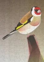 Happily Gold Finch - obrázek puzzlí