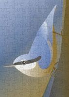 Happily Nuthatch - obrázek puzzlí