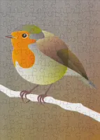 Happily Robin - puzzle image