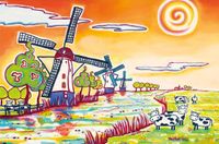 House of Holland Paint by Evellen Bouwkamp - puzzle image