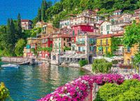 HuaDada Lake Como - puzzle image
