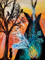 Indigenous Art Puzzle Through Children's Eyes - puzzle image