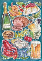 Journey of something Pavlova & Prawns - puzzle image