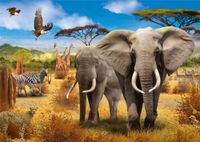 Jumbo African Savannah - obrázek puzzlí