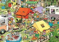 Jumbo Jan van Haasteren: Camping - obrázek puzzlí
