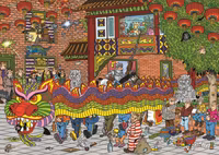 Jumbo Jan van Haasteren: Chinese New Year - obrázek puzzlí