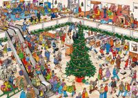 Jumbo Jan van Haasteren: Christmas Mall - obrázek puzzlí