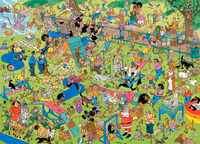 Jumbo Jan van Haasteren: Dog Parkour - obrázek puzzlí