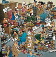 Jumbo Jan van Haasteren: Flea Market - obrázek puzzlí