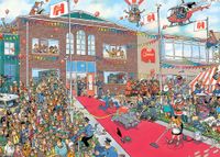 Jumbo Jan van Haasteren: Jumbo's Anniversary - obrázek puzzlí