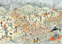 Jumbo Jan van Haasteren: New Year's Dip - obrázek puzzlí