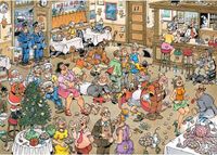 Jumbo Jan van Haasteren: New Year Celebration - puzzle image
