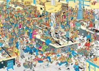Jumbo Jan van Haasteren: Queued Up! - obrázek puzzlí