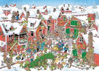 Jumbo Jan van Haasteren: Santa's Village - obrázek puzzlí